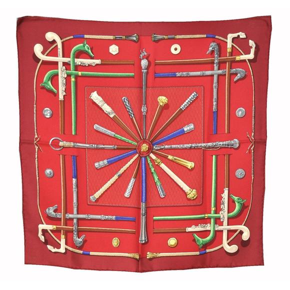 Auth Hermes Petit Carre 40 Scarf #76137H10B - Picture 1 of 15